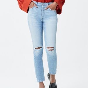 Citizens Of Humanity Liya High Rise Crop Jeans
